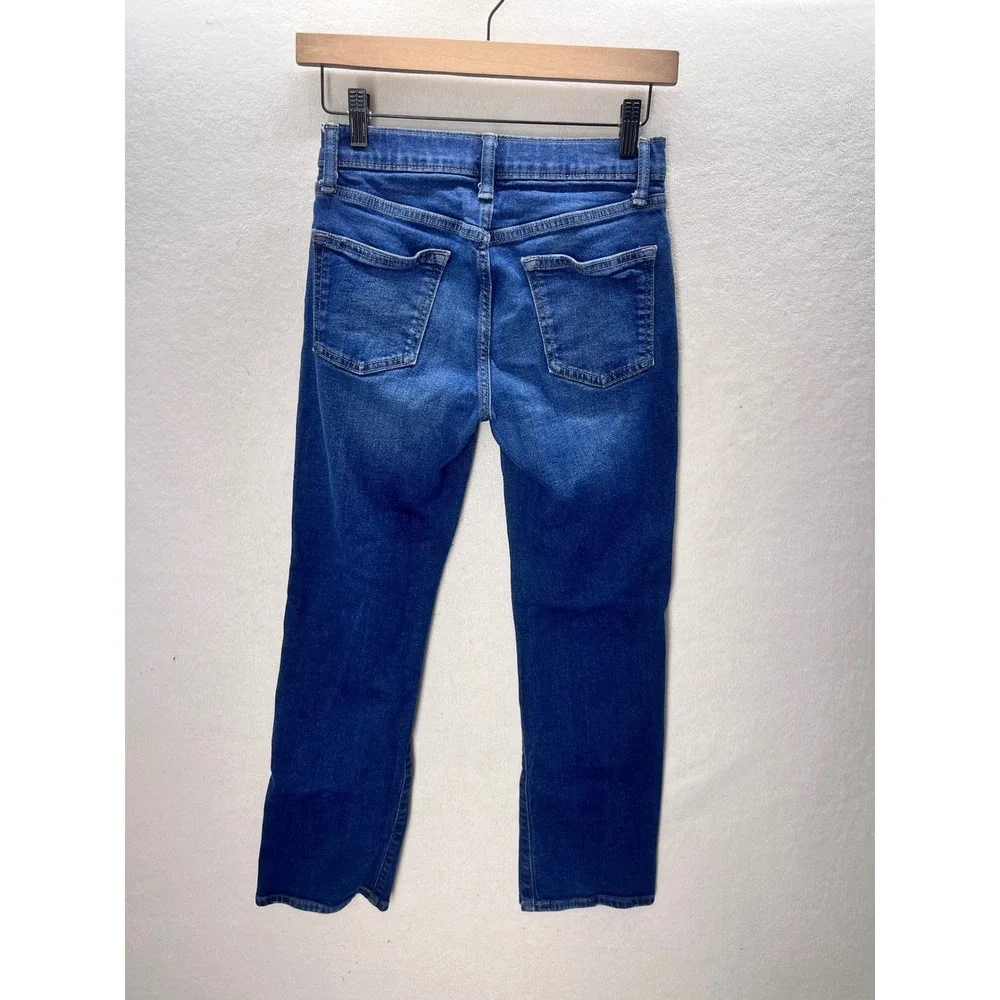 Old Navy Boot-Cut Jeans Boys Size 12 Blue Built-In Flex Denim 3444